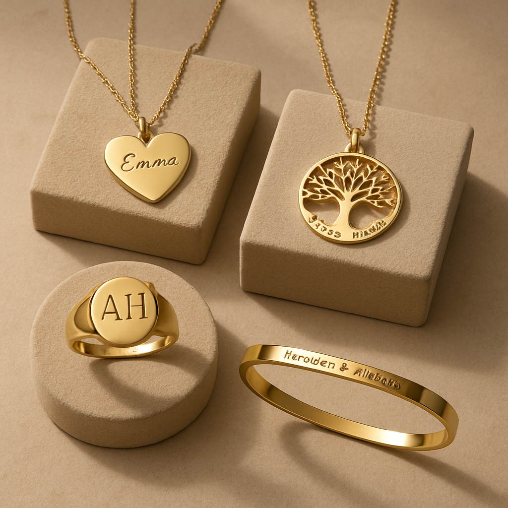 Colección de joyas personalizadas
